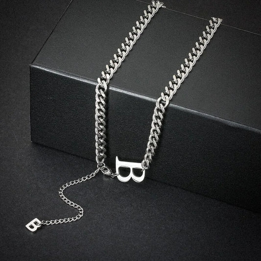 Necklace Hollow Heart Charm Clavicle