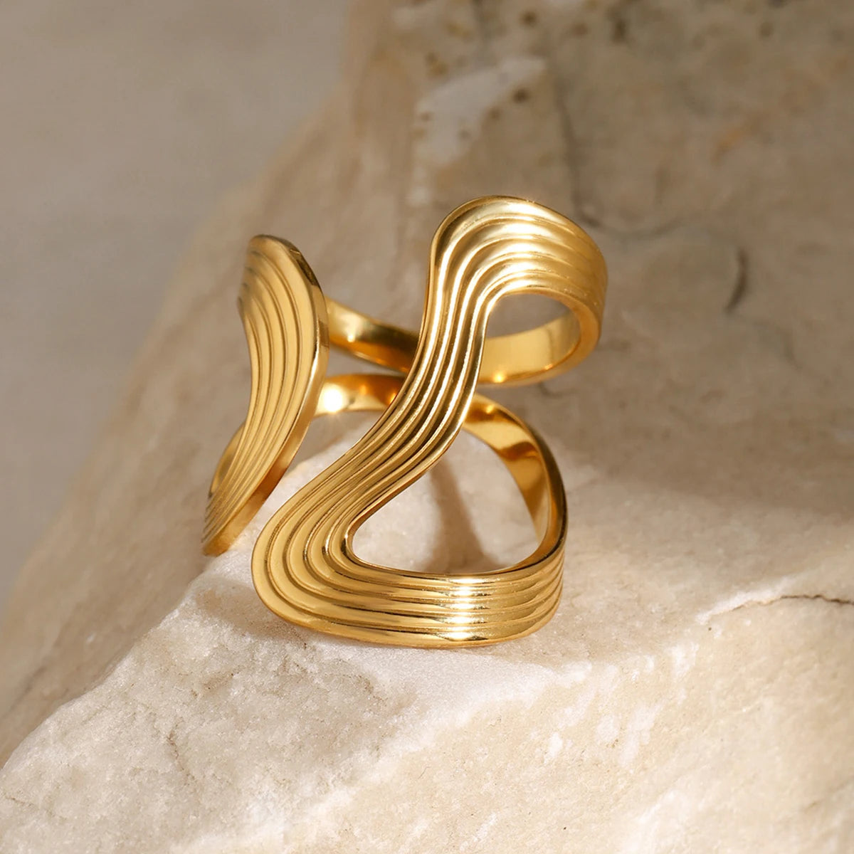 Ring Premium Thread Formed Gold